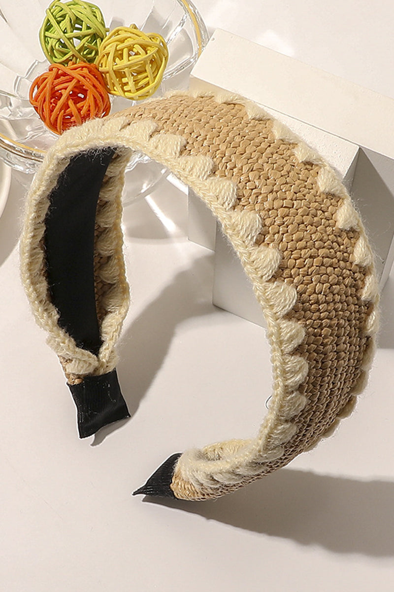 FASHION WOVEN DECORATIVE HAIR HOOP