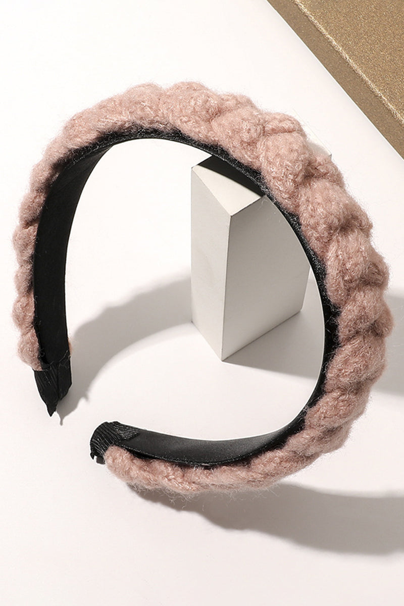 WOOL BRAIDED WIDE HEADBAND