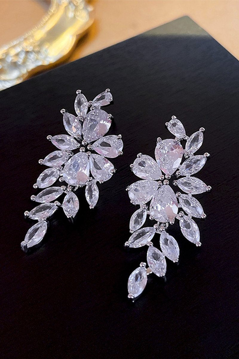 BEADS CHANDELIER DROP EARRINGS