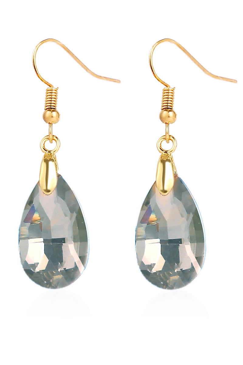 WATER DROPLET DECOR DROP EARRINGS
