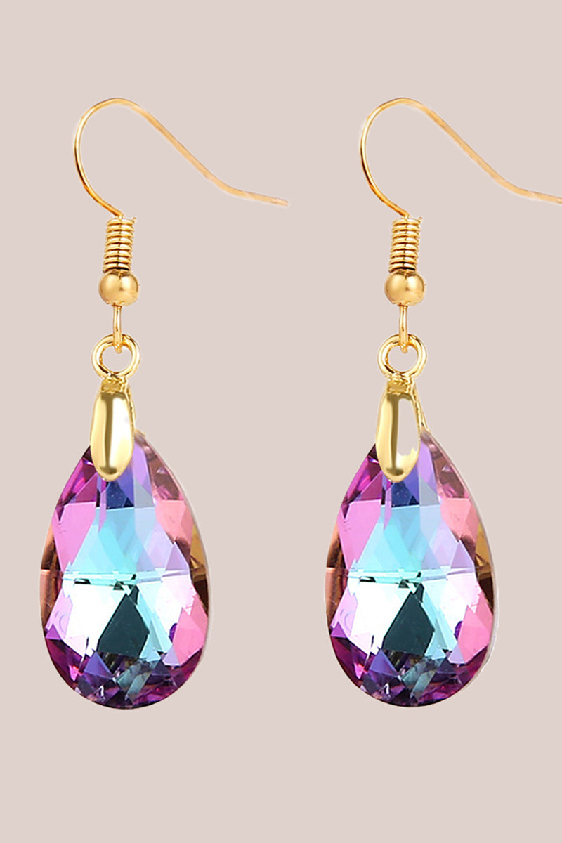 WATER DROPLET DECOR DROP EARRINGS