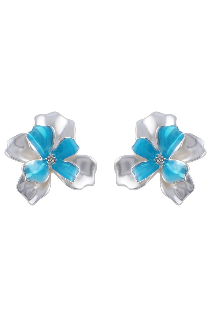 FLOWER DESIGN EARRINGS