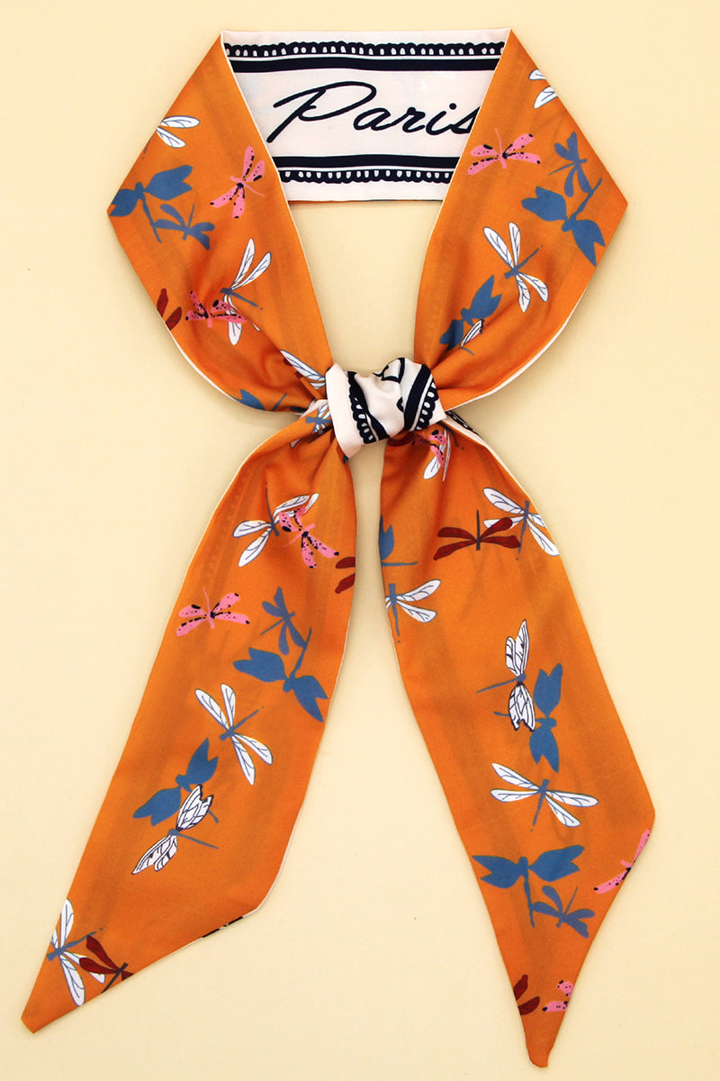 POLKA DOT PATTERN SCARF
