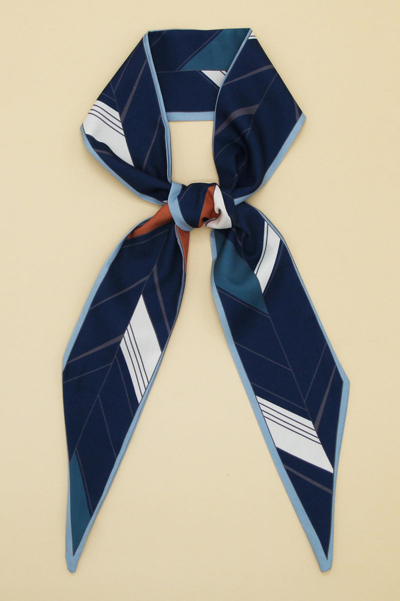 LETTER GRAPHIC TWILLY SCARF