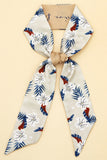 STRIPED PATTERN CUTE SILK SCARVES