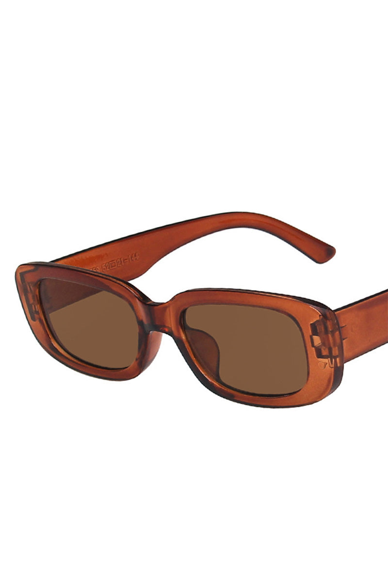 SQUARE FRAME FASHION GLASSES