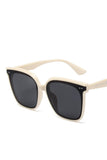 RETRO SUNSCREEN BIG FRAME THIN SUNGLASSES