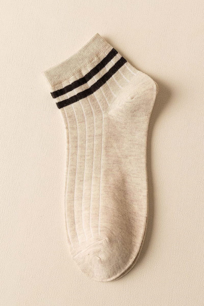 TWO BAR BOAT SHORT SOCKS