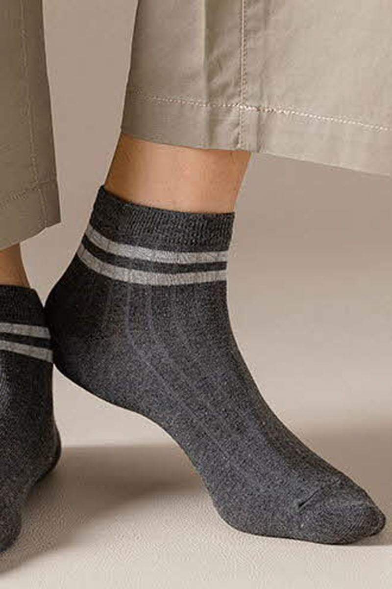 TWO BAR BOAT SHORT SOCKS