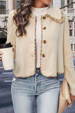 WOMEN STYLISH JACKET TRIMMED WITH LACES