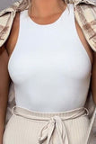 WOMEN SLEEVELESS BASIC CREW NECK BODYSUIT