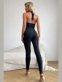 SUSPENDER JUMPSUIT - Doublju